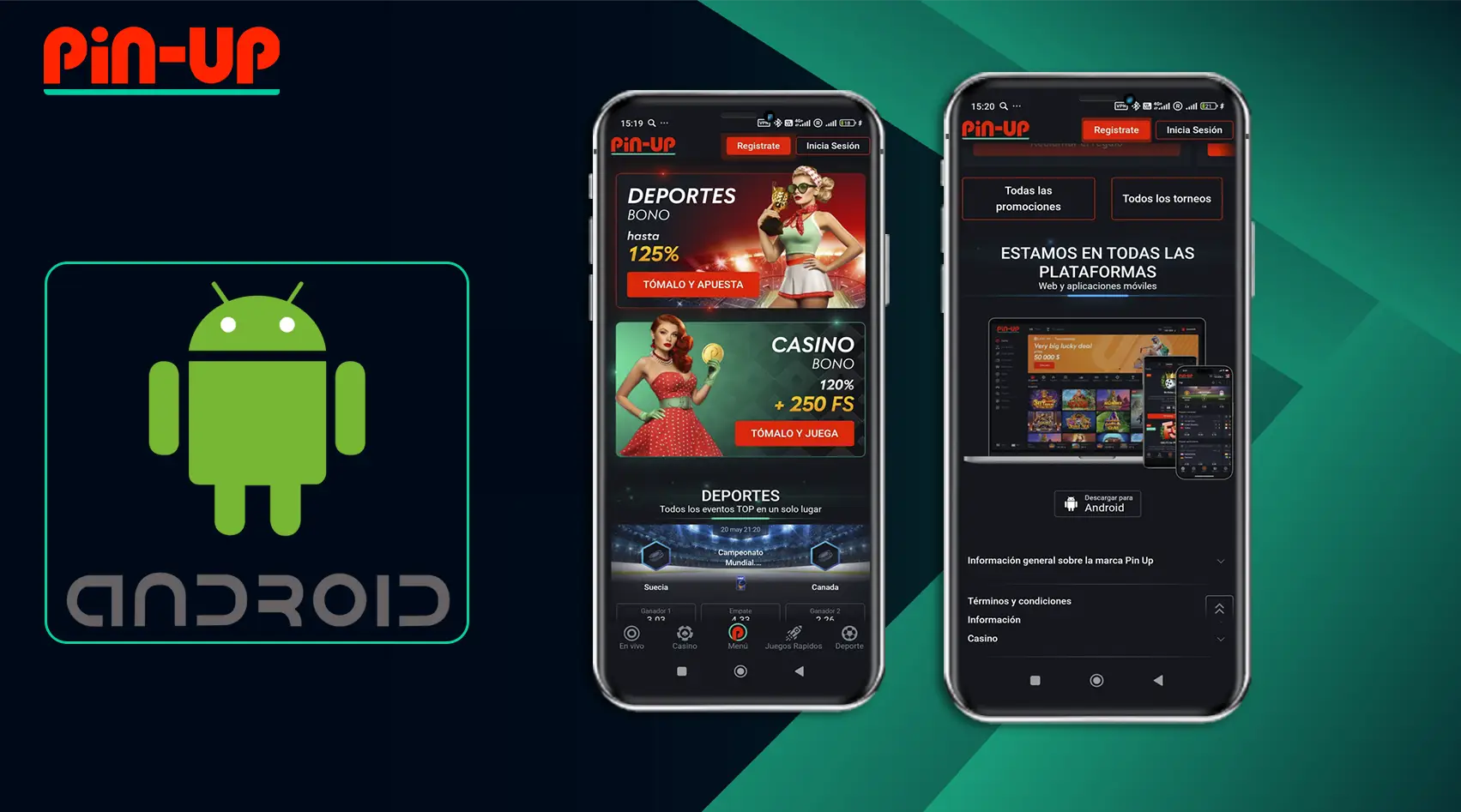 Pin Up App para Android
